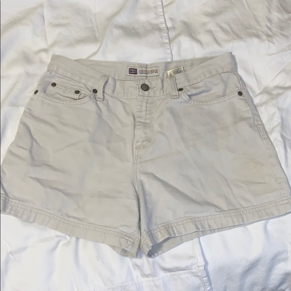 vintage high rise shorts